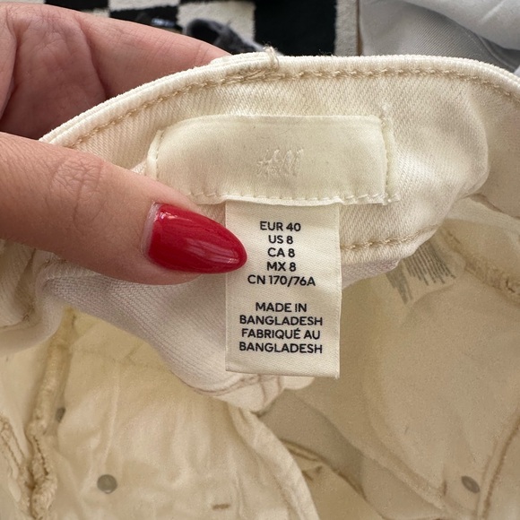 NWOT flare boot cut white jeans - Picture 3 of 3